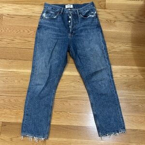 Agolde Riley Blue Jeans